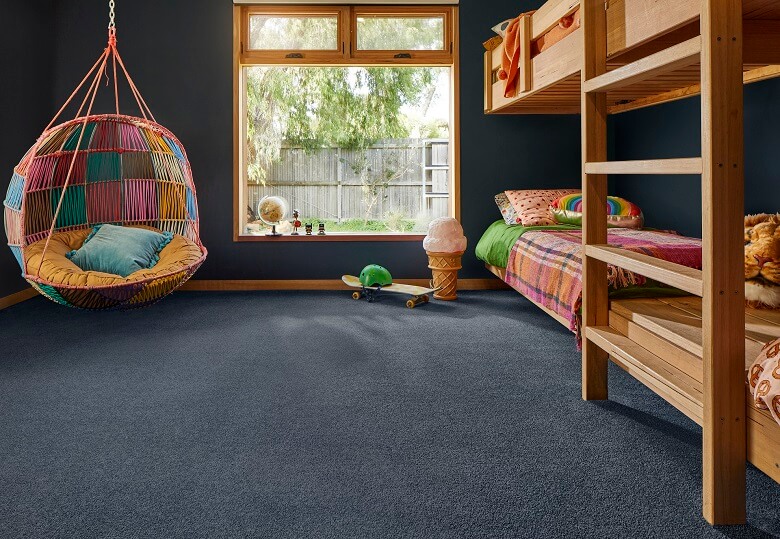 carpeted kids room